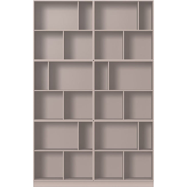 Photo of Read Spacious Bookshelf, Plinth H7 Cm - Mushroom - Bokhyllor - Peter J. Lassen - Beige - Mdf