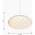 Thumbnail photo of Patera Oval Hanging Lamp