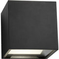 Thumbnail photo of Cube Xl Up/down, Black, 2x7,2w Led, Ip54, 3000k - Vägglampor - Ronni Gol - Svart
