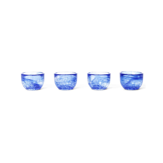 Photo of Tinta Egg Cups - Æggebæger - Blue - Ø4,8 X H3,2 Cm