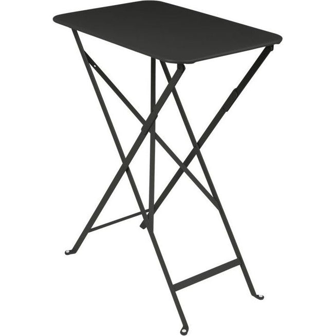 Photo of Bistro Table 37x57 cm Liquorice 42 - Outdoor Dining Table - Black - Metal