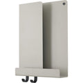 Thumbnail photo of Folded Shelves Xs, Grey - Wall Shelves - Johan Van Hengel - Black - Metal