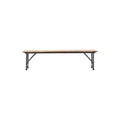 Thumbnail photo of Party Bench Brown Wood
