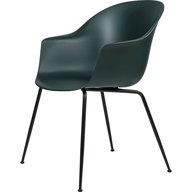 Photo of Bat Dining Chair, Un-Upholstered, Conic Base