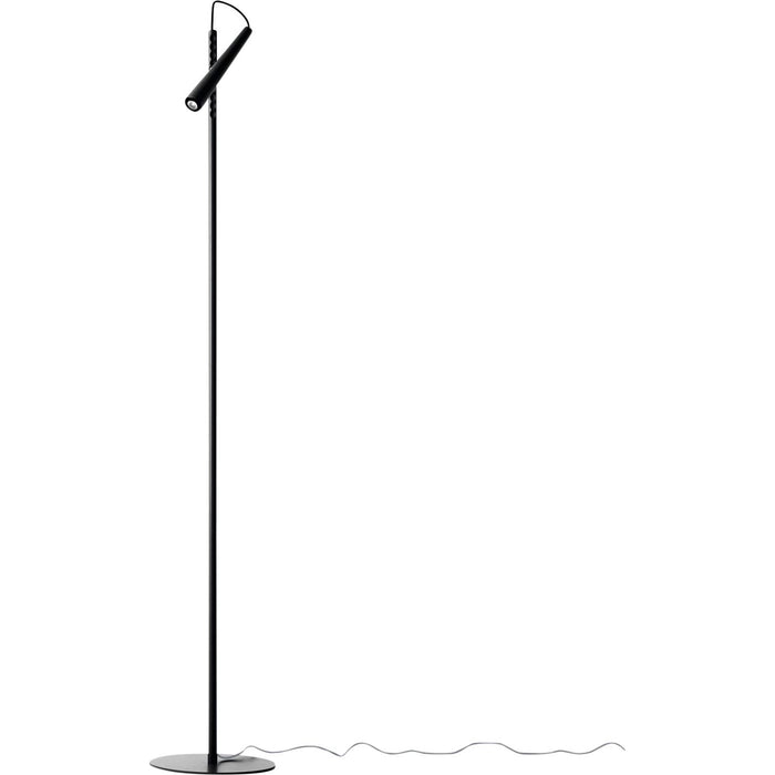 Photo of Magneto - Floor lamp, black - Reading lamps - Giulio Iacchetti - Black