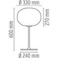 Thumbnail photo of Glo-ball T1 Table Lamp