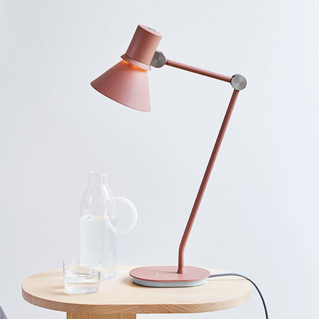 Photo of Type 80 Table Lamp, Rose Pink, Incl. Led 6w Max 10w E27 600lm, 2700k Ip20 - Bordslampor - Sir Kenneth Grange - Rosa