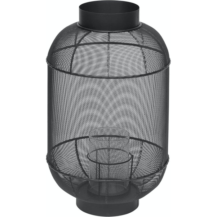 Photo of Bull Lantern Metal / Glas - Ø31xh50cm