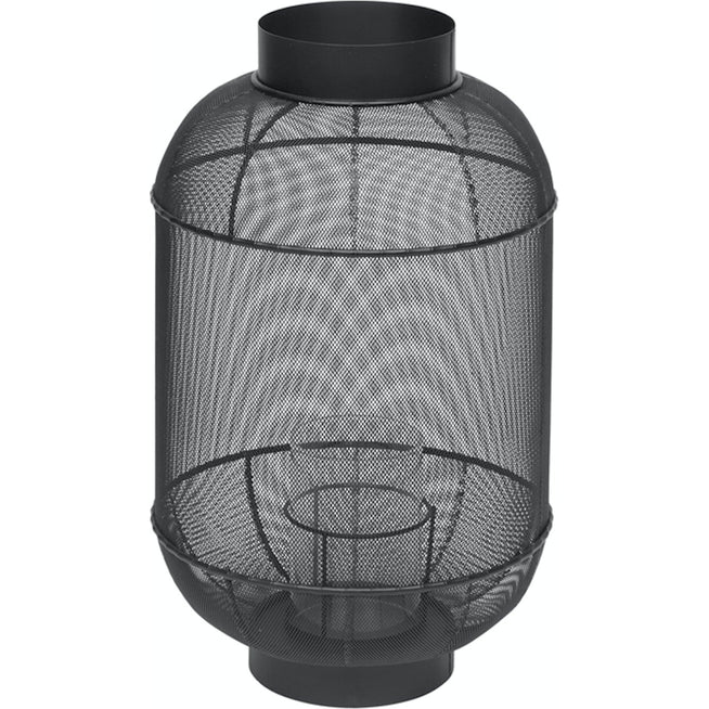 Photo of Bull Lantern Metal / Glas - Ø31xh50cm