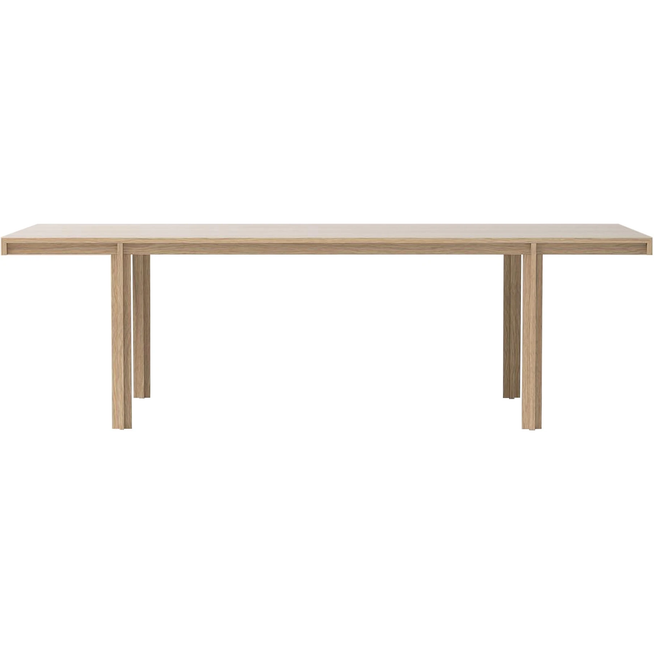 Photo of Principal Dining Table 100 x 240 cm, Natural Oak - Dining Table - Bodil Kjær - Wood-coloured - Wood