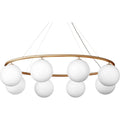 Thumbnail photo of Miira 8 Oval Chandelier