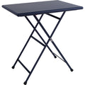 Thumbnail photo of Arc En Ciel Folding Table 70 cm, Dark Blue - Garden Table - Blue - Metal
