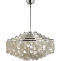 Thumbnail photo of Fun 11dm Pendant  - Pendellampor - Verner Panton - Silver,beige