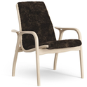Laminett Arm Chair White Pigmented Oak/sheep Skin