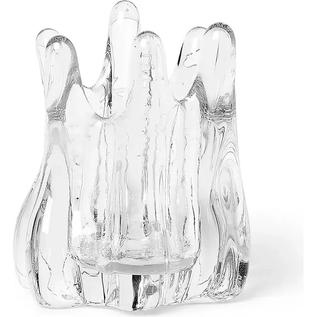 Photo of Holo Tea Candleholder - Lysestage - Clear - Ø: 10 X H: 12 Cm