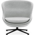 Thumbnail photo of Hyg Lounge Chair By Simon Legald / Low - Lænestol - Synergy / Sort Aluminium Drejestel - H: 84,5 X L: 83 X D: 80 X Sh: 40 Cm - 18,8 Kg