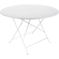 Thumbnail photo of Bistro Table Ø 117 Cm, Cotton White - Matbord Utomhus - Vit - Metall