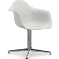 Eames Plastic Armchair Dal - 03 Poppy Red - Aluminium Polished - Matstolar - Charles & Ray Eames - Röd - Metall/plast