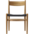 Thumbnail photo of Carl Hansen - Ch36, Oiled oak, black braided paper string - Dining chairs - Hans J. Wegner - Wood - Paper/wood