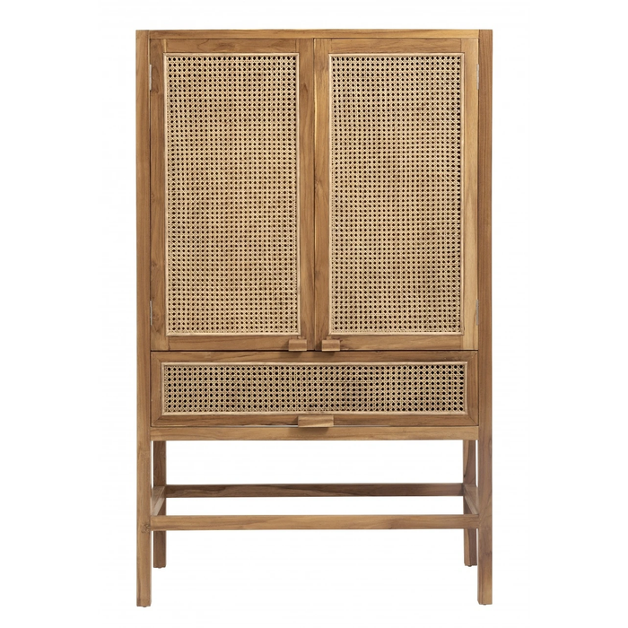 Photo of Teak cabinet with webbing