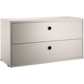 Thumbnail photo of String drawer unit 78x30, Beige, 1-pack - Shelving - Nils Strinning - Beige - Wood