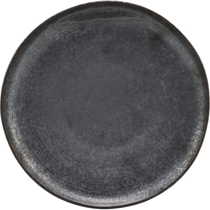 Photo of Peony Lunch Plates Black / Brown - Set of 6 Pieces