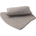 Thumbnail photo of Breeze Lounge Chair Cushion - Outdoor Cushions - Grey-brown - Cane-line Natté - W: 63 x D: 50 x H: 2 cm