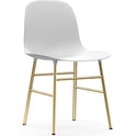 Form Chair Steel - Brass