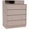 Thumbnail photo of Keep Chest Of Drawers, Plinth H7 Cm - Mushroom - Byråer - Peter J. Lassen - Beige - Trä