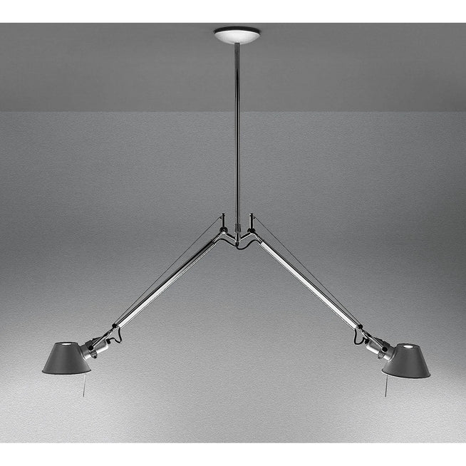 Photo of Tolomeo Due Bracci Pendant Aluminium