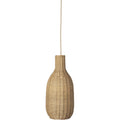 Thumbnail photo of Braided Lampshade - Lampeskærm - Bottle - Natural - Ø18 X H39 Cm