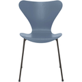 Thumbnail photo of 3107 Seven, Coloured Ash, Venetian Red, Underframe Warm Graphite - Dining chairs - Arne Jacobsen - Red - Metal/wood