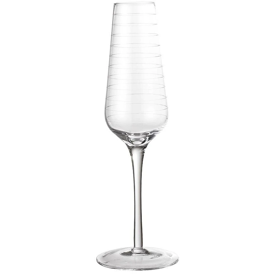 Champagne glasses - set of 12 pieces