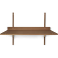 Thumbnail photo of Sector Desk - Skrivebord - Smoked Oak/brass - W87 X H66,5 X D45,1 Cm