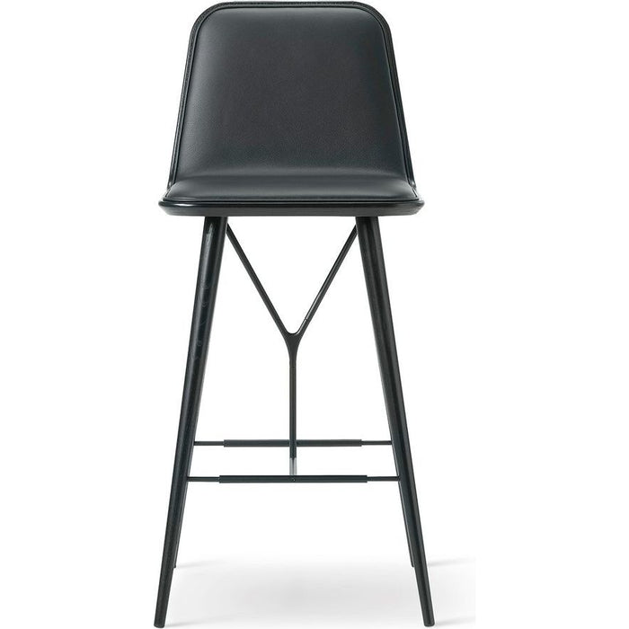 Photo of Spine Wood Base Bar Stool H69 cm