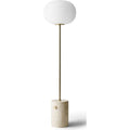 Thumbnail photo of Jwda Floor Lamp, Travertine/brushed Brass - Skärmlampor - Jonas Wagell - Guld
