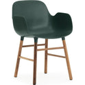 Form Armchair Wood - Spisebordsstol - Walnut / 1