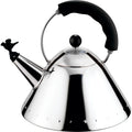 Thumbnail photo of 9093 Tea Kettle, Black - Kettle - Michael Graves - Silver