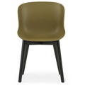 Thumbnail photo of Hyg Chair Wood - Dining Chair - Olive - Black Oak - H: 84 x L: 54 x D: 53.5 x Sh: 46 cm