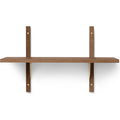 Thumbnail photo of Sector Shelf - Hylde - Røget Eg/messing - S/n - W: 54 X D: 22,1 X H: 34 Cm