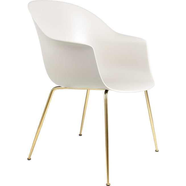 Photo of Bat Dining Chair, Un-Upholstered, Conic Base