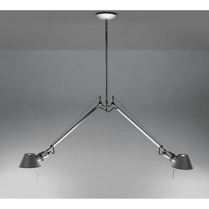 Photo of Tolomeo Due Bracci Pendant Aluminium