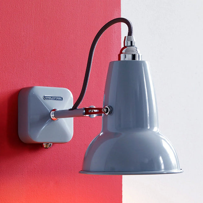 Photo of Original 1227 Mini Wall Lamp Dove Grey - Bedside Lamps