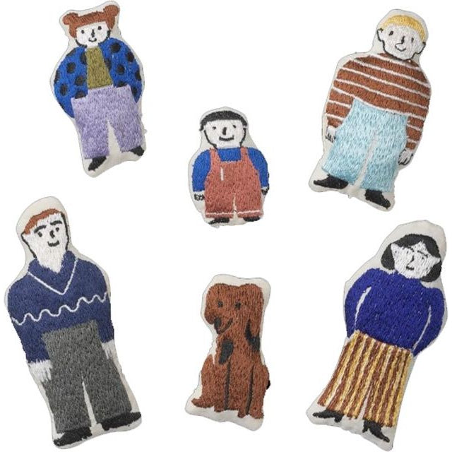 Photo of Funkis Family - Legetøj - 6 Pcs. - B9 X H18 X D3 Cm