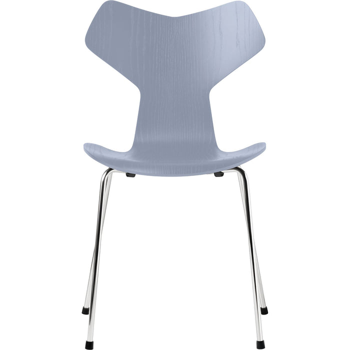 Photo of 3130 Grand Prix Chair | Ash Veneer | Chromed Steel Base