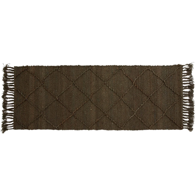 Photo of Jutan Rug M Brown/green 200x75cm