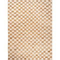 Thumbnail photo of Check Wool Jute Rug - Gulvtæppe - 200 X 300 - Off-white/natur - W200 X D1 X H300 Cm
