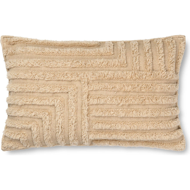 Photo of Crease Wool cushion, rectangular from Ferm Living