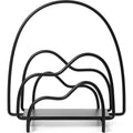 Thumbnail photo of Lithos Magazine Holder - Magasinholder - Black - B30,4 X H31,9 X D24 Cm