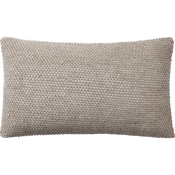 Twine Cushion Beige/ Grey 50x80 Cm - Prydnadskuddar & Kuddfodral - Aiayu - Beige